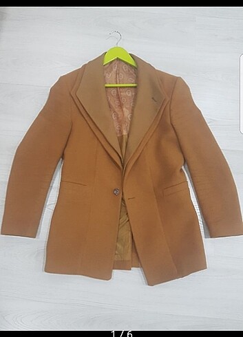48 Beden camel Renk Erkek sateen man kaşe