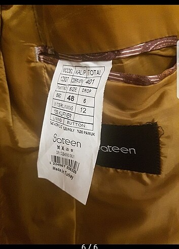 Erkek sateen man kaşe - Görsel 6