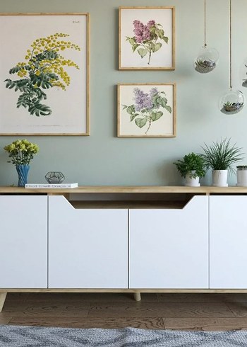 Beyaz Modern konsol - Görsel 3