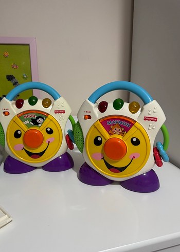 Fisher price hayvan çarkı Renkli Eğitici Müzikli Oyuncak