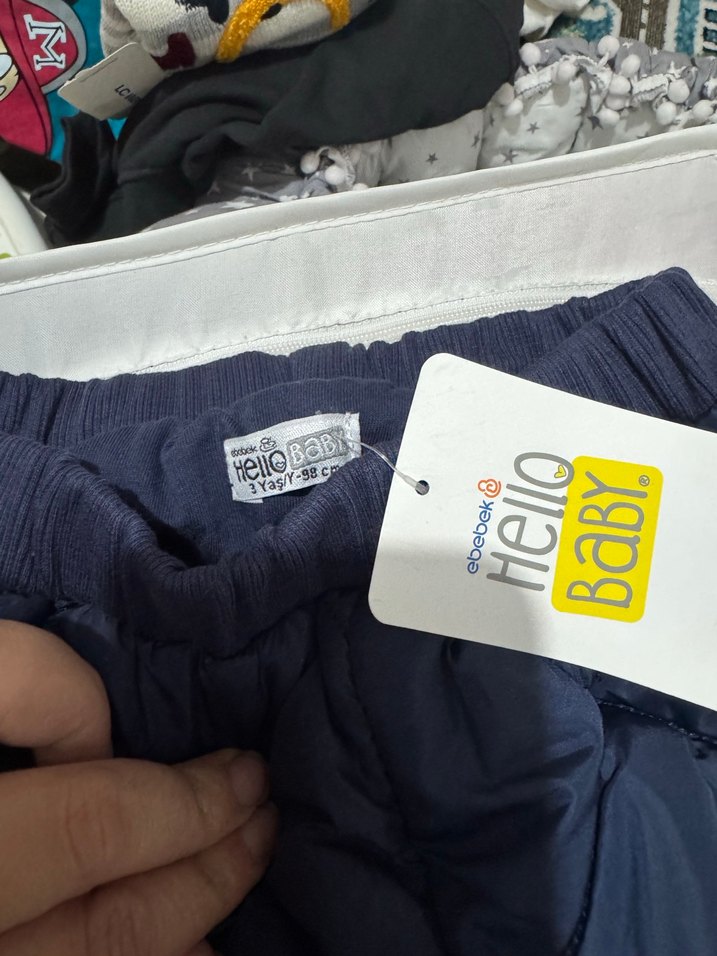 Erkek Bebek Lacivert pantolon - Görsel 3