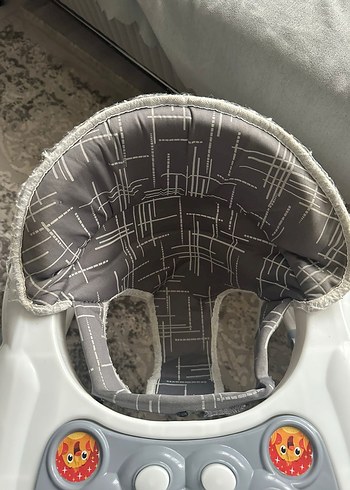 Gri Bebek Yürüteci Oyuncaklı - Görsel 4