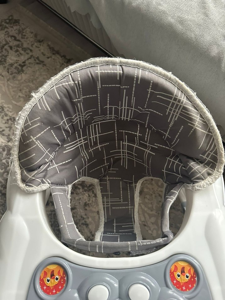 Gri Bebek Yürüteci Oyuncaklı - Görsel 4