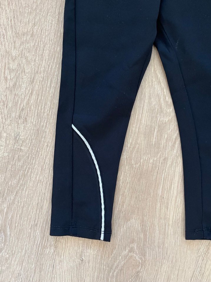 Kız Çocuk Siyah Elastik Bel Tayt - Görsel 2