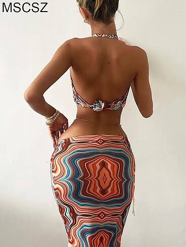 Harika plaj kıyafeti - Görsel 3