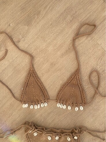 m Beden Örgü bikini