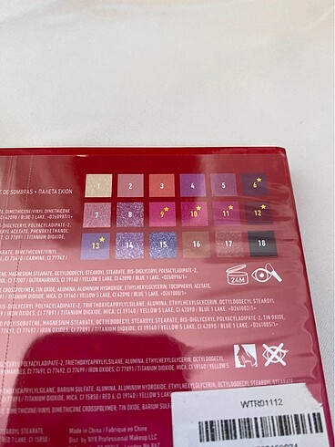 Beden Nyx 2 Me Luv Me Far Paleti
