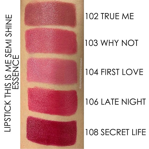 Essence Semi Shine Ruj