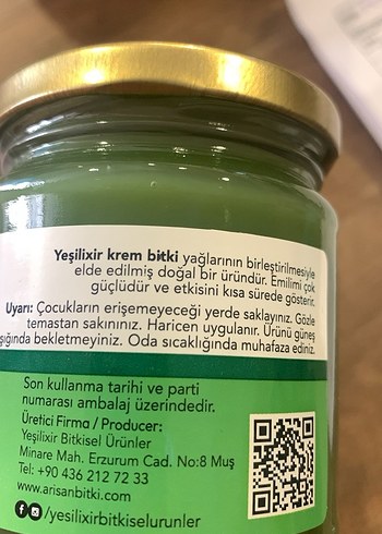 MUŞTAN DOĞAL AĞRI KREMİ