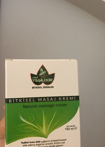  Beden MUŞTAN DOĞAL AĞRI KREMİ