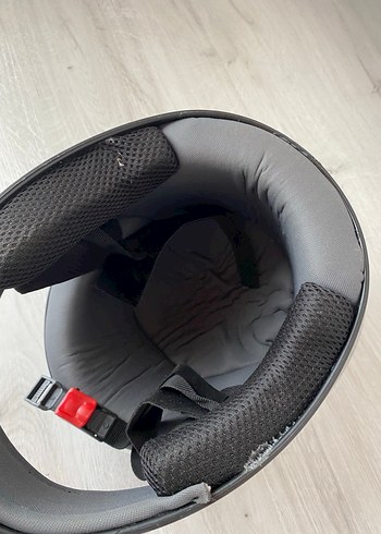 ERKEK Kilitli Siyah Motosiklet Kaskı - Görsel 4