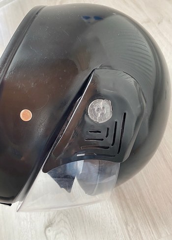 ERKEK Kilitli Siyah Motosiklet Kaskı - Görsel 6