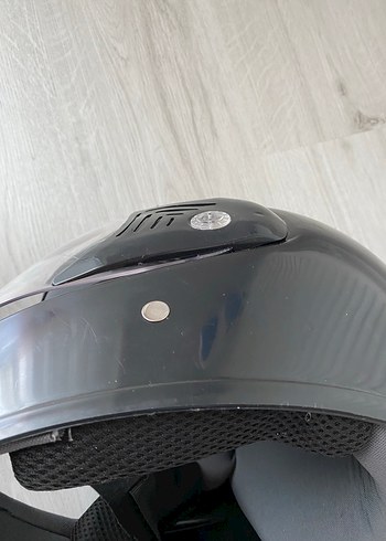 ERKEK Kilitli Siyah Motosiklet Kaskı - Görsel 5