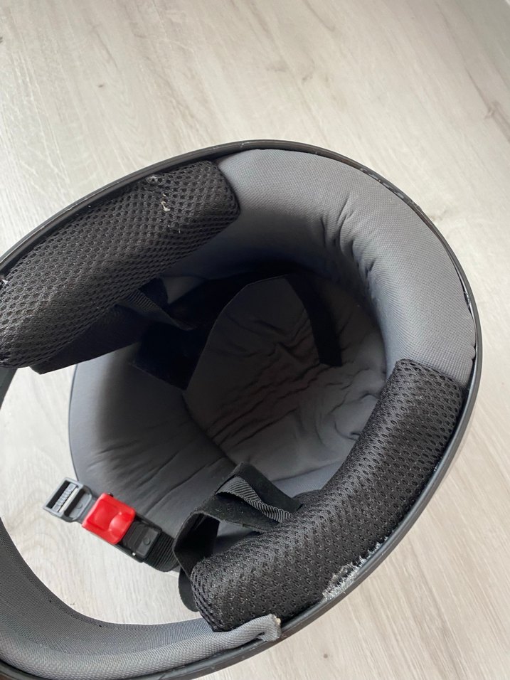 ERKEK Kilitli Siyah Motosiklet Kaskı - Görsel 4