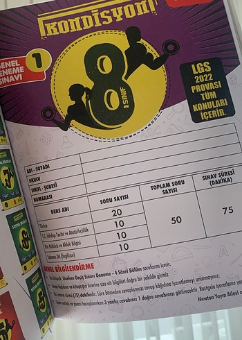 Kondisyon Sarmal Deneme Sınavı 2 - Sözel Bölüm - Görsel 3