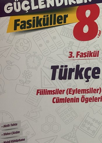 Güçlendiren 8. Sınıf Türkçe Fasiküller - Görsel 4