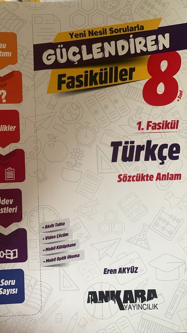 Güçlendiren 8. Sınıf Türkçe Fasiküller - Görsel 2