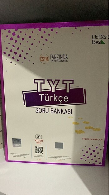 345 YAYINLARI TYT TÜRKÇE SORU BANKASI