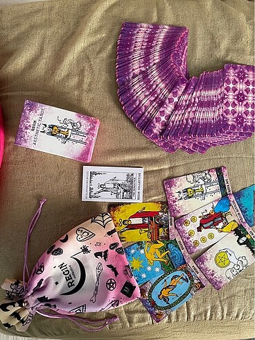  Beden Tarot Destesi Kendi Özel kesesi ile birlikte