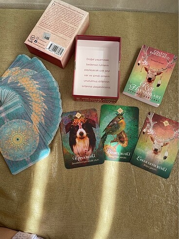 Tarot Destesi Ruh Hayvanları Kehanet Kartları
