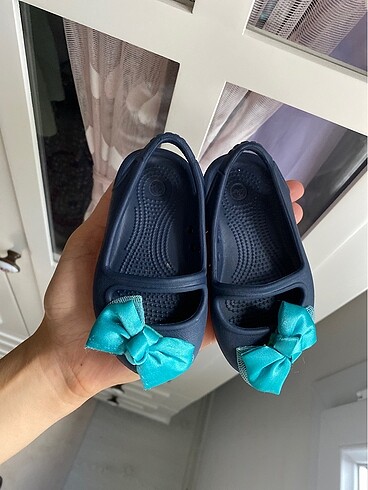 16 Beden lacivert Renk Crocs sandalet