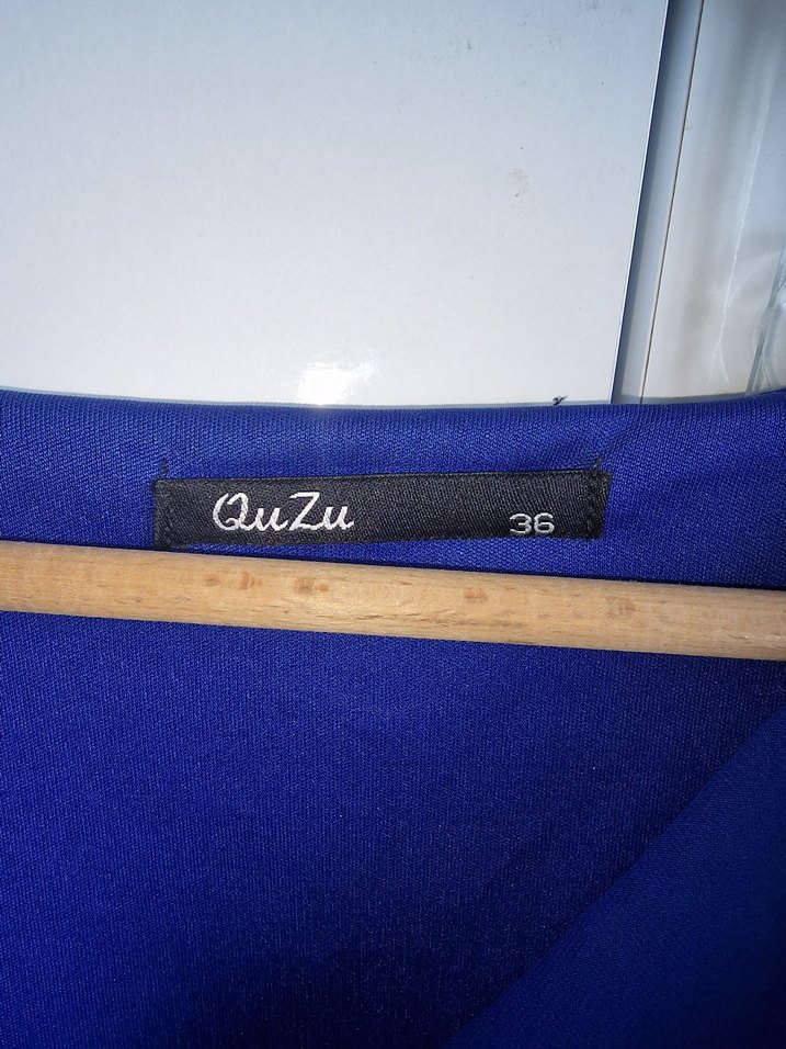 Zincir Detaylı Mavi bluz - Görsel 3