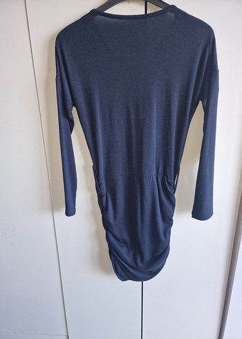 Altın Detaylı Fermuarlı elbise - Görsel 2