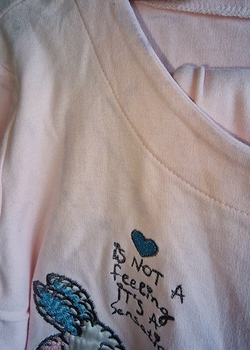 Düğmeli Pembe Keten Hamile pijama - Görsel 2