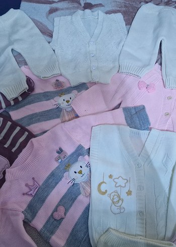 Bebek yünlü giysiler - Görsel 3