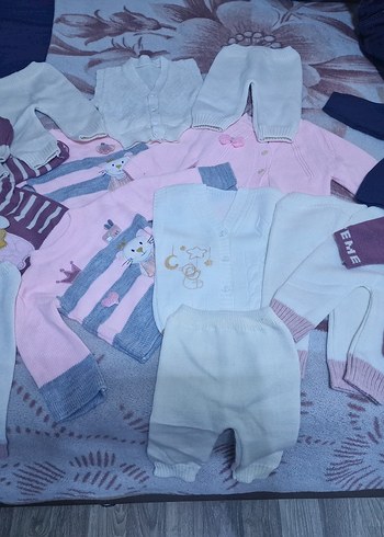 Bebek yünlü giysiler - Görsel 5