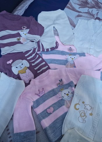 Bebek yünlü giysiler - Görsel 2