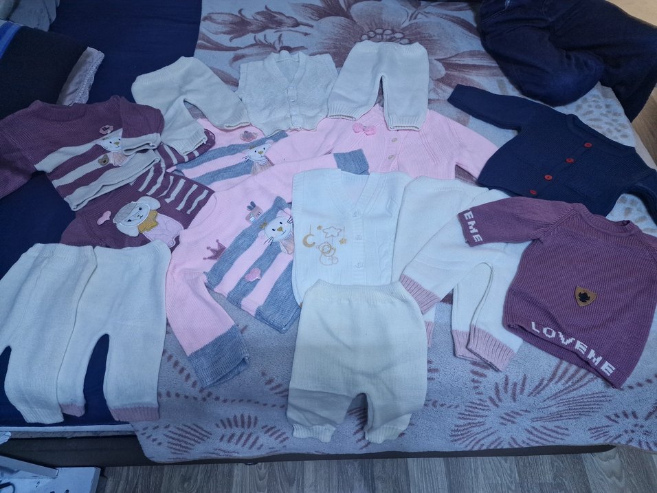 Bebek yünlü giysiler - Görsel 5