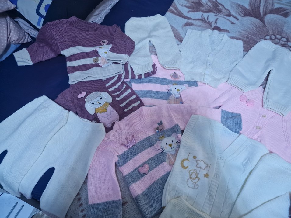 Bebek yünlü giysiler - Görsel 2