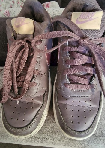 Mor Kadın Spor Ayakkabı Dolgu Topuklu - Görsel 2