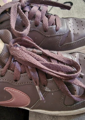 Mor Kadın Spor Ayakkabı Dolgu Topuklu - Görsel 4