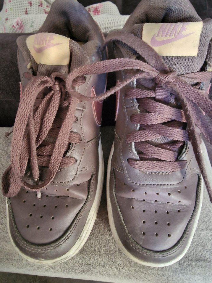 Mor Kadın Spor Ayakkabı Dolgu Topuklu - Görsel 2