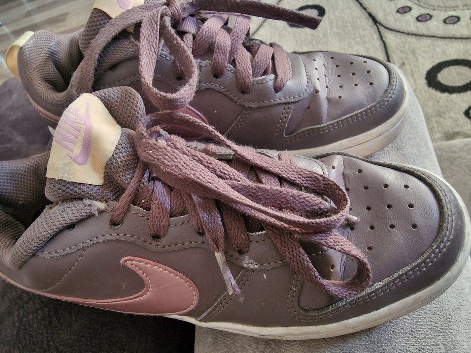 Mor Kadın Spor Ayakkabı Dolgu Topuklu - Görsel 4