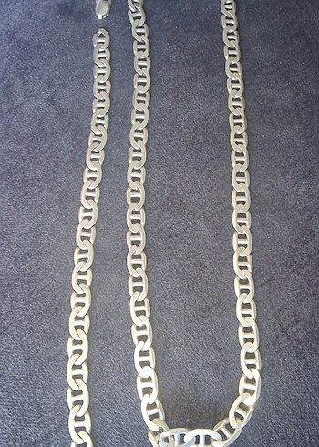 925 GÜMÜŞ İTALY ZİNCİR KOLYE BİLEKLİK TAKIMI - Görsel 4