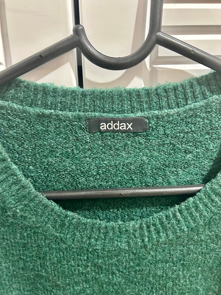 Addax Yeşil Kazak - Görsel 2