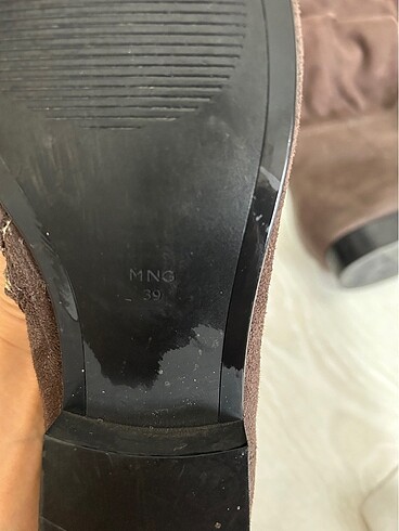 39 Beden kahverengi Renk Mango Çizme 39