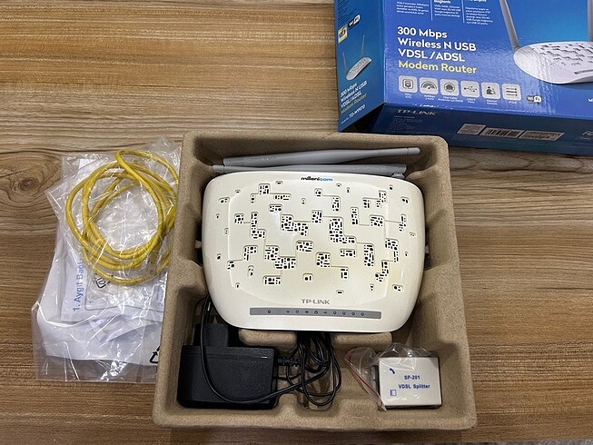 TP link, millenicom adsl/vdsl modem