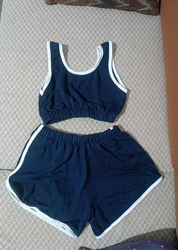 m Beden siyah Renk lacivert Mini Spor Takım