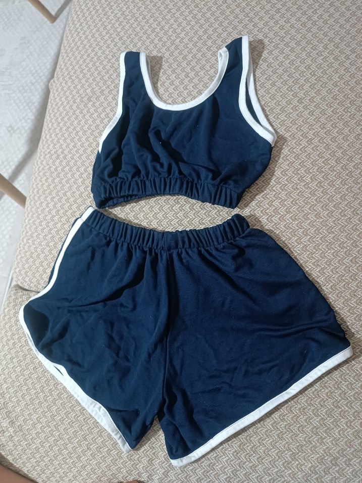 lacivert Mini Spor Takım - Görsel 2