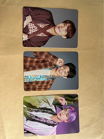 BTS JAPAN OFFICIAL MAGIC SHOP Orijinal Fotokartları