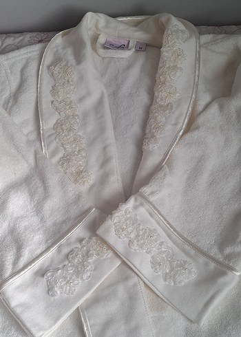 Kırmızı Bohem Kadın Bornoz - Görsel 2