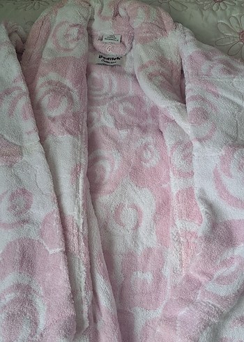 Kırmızı Bohem Kadın Bornoz - Görsel 3