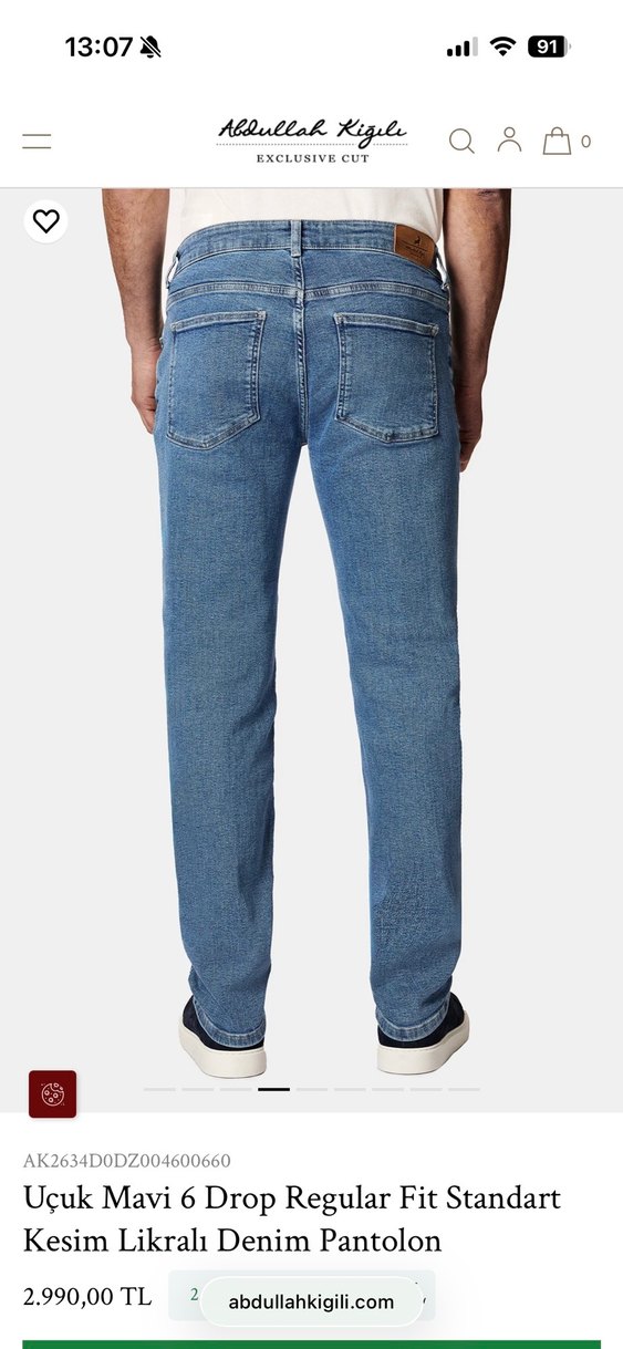 Kığılı erkek pantolon - Görsel 3