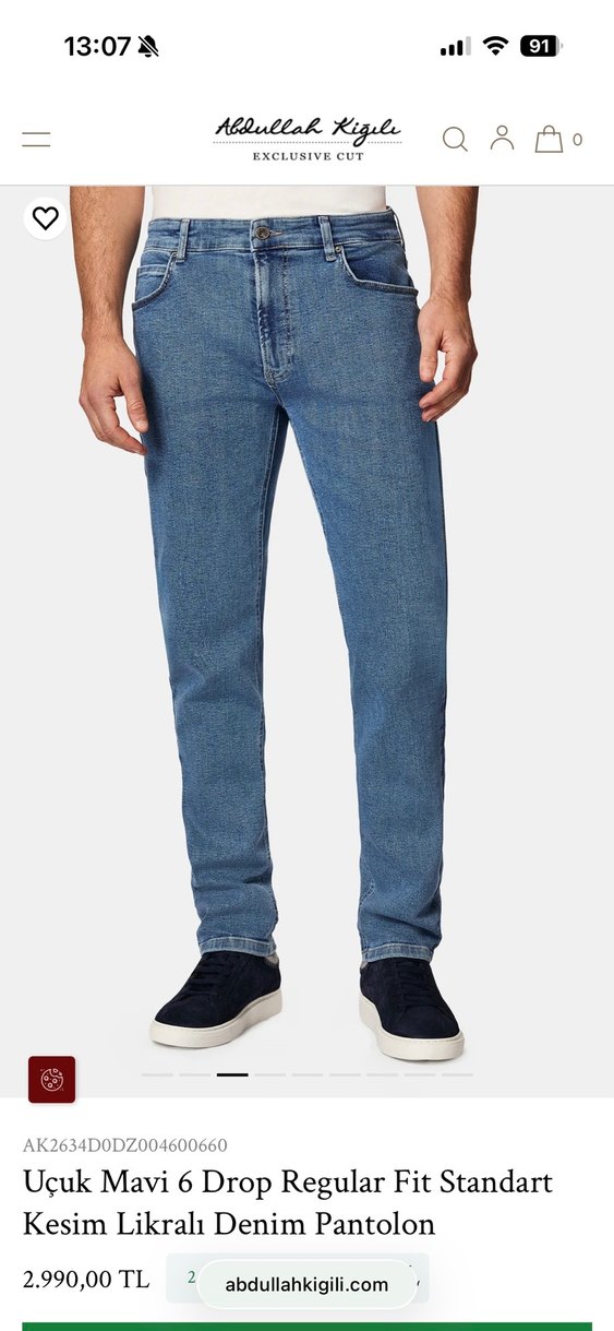 Kığılı erkek pantolon - Görsel 2