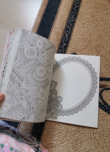  Beden Mandala boyama kitabı 