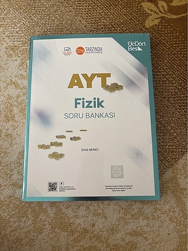 Üç dört beş ayt fizik soru bankası